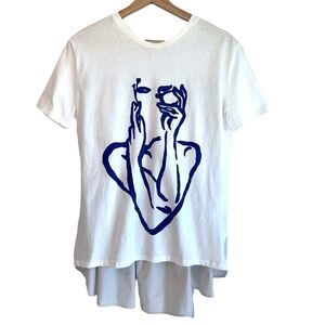Zara Women Casual Front Dressy Back Top